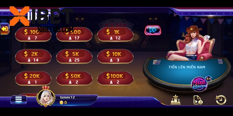 Cách thức tham gia Tiến Lên Miền Nam XIBET cần biết