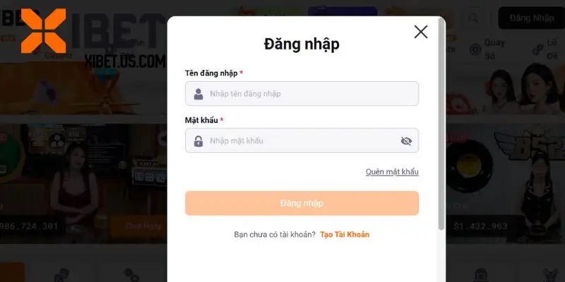 Hướng dẫn các bước đăng nhập vào tài khoản