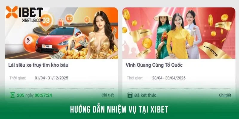 Hướng dẫn nhiệm vụ tại XIBET trong thời gian ngắn nhất