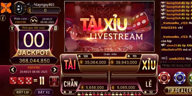 Tổng quân về game tài xỉu Xibet